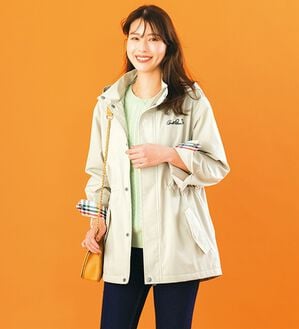 ルフラン（ルフラン）の「＜ＡＰ＞いつでも快適！フードブルゾン（ブルゾン）」｜アイボリー