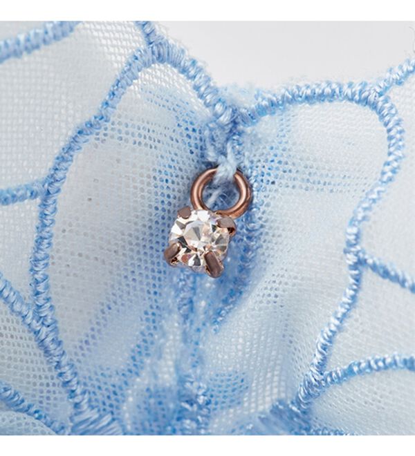 YU'NOW（ユナウ）の「ぷるるん谷間のノンワイヤーブラ＆ショーツ（ブラジャー＆ショーツセット）」｜詳細画像