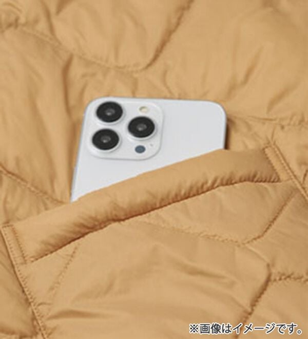 BELLUNA（ベルーナ）の「洗える！軽量ダウンロングベスト（ポーチ付）（ベスト）」｜詳細画像