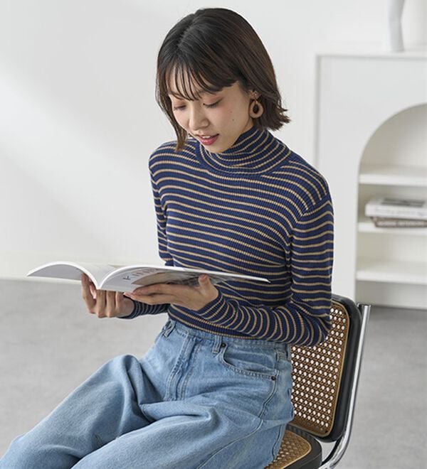 BELLUNA（ベルーナ）の「＜＆ｃｏｃｏｃｈｉ＞ハピネスコットン１００％ニットレギンス（スパッツ・レギンス）」｜詳細画像