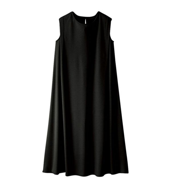 GeeRA（ジーラ）の「フレアーシルエットロングワンピース　ノースリーブ（その他ワンピース）」｜詳細画像