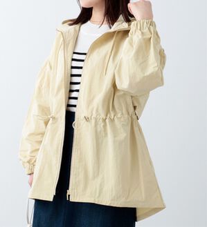 BELLUNA（ベルーナ）の「スピンドル使いショート丈パーカー（ハーフコート）」｜詳細画像