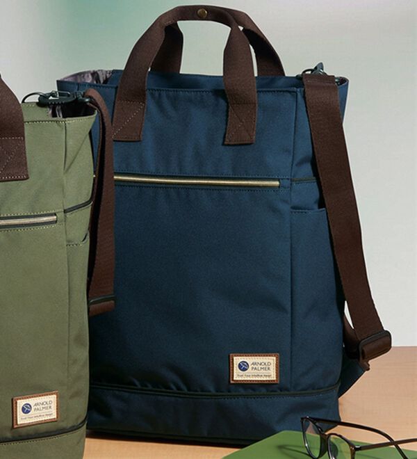 「＜アーノルド・パーマー＞はっ水３ＷＡＹトート（メンズトートバッグ）」｜ネイビー