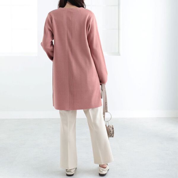 BELLUNA（ベルーナ）の「嬉しい機能付！ミラノリブカーディガン（ニットカーディガン）」｜詳細画像