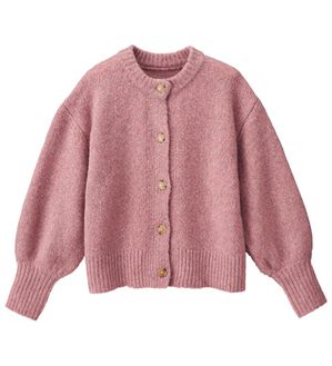 RANAN（ラナン）の「カラーショートカーディガン（ニットカーディガン）」｜ピンク