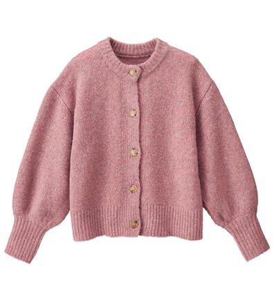 RANAN（ラナン）の「カラーショートカーディガン（ニットカーディガン）」