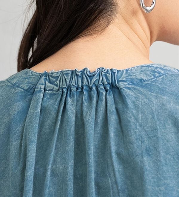 ルフラン（ルフラン）の「大花刺しゅうブラウス（チュニック）」｜詳細画像