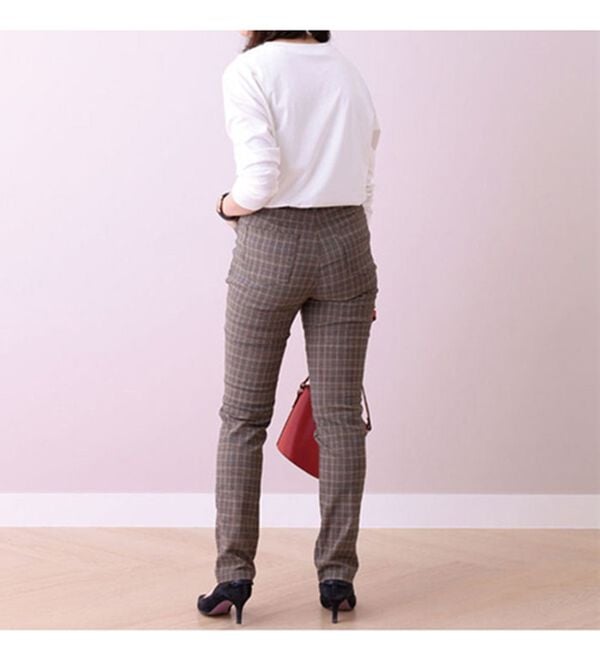 BELLUNA（ベルーナ）の「ウルトラ美脚！ストレッチパンツ（フルレングスパンツ）」｜詳細画像