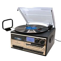 「オールインワン・レコードプレーヤー（テレビ・オーディオ・カメラ機器）」