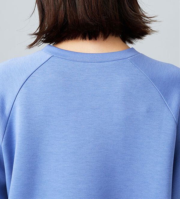 BELLUNA（ベルーナ）の「とろみ素材ドロスト使いプルオーバー（カットソー）」｜詳細画像