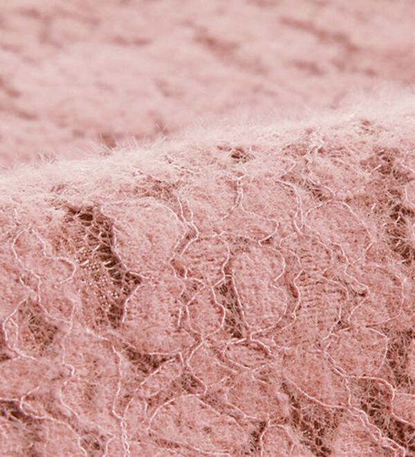 BELLUNA（ベルーナ）の「袖起毛レースニットプルオーバー（ニット・セーター）」｜詳細画像