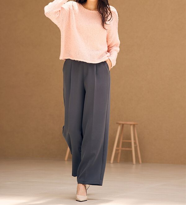 RANAN（ラナン）の「モヘアタッチローゲージシアーニット（ニット・セーター）」｜詳細画像