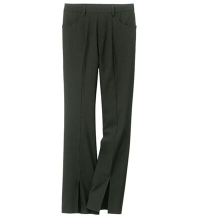 BELLUNA（ベルーナ）の「【ＵＮＤＯＶＥ】＜ＬＥＮＺＩＮＧ（ＴＭ）ＥＣＯＶＥＲＯ（ＴＭ）繊維混＞スリットフレアーパンツ（その他パンツ）」