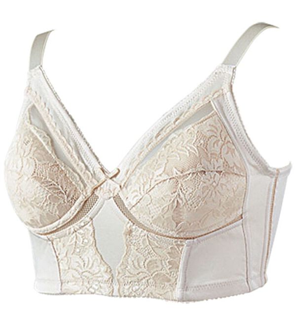 「【５色組】しっかりサポートロングブラ（ブラジャー）」｜詳細画像