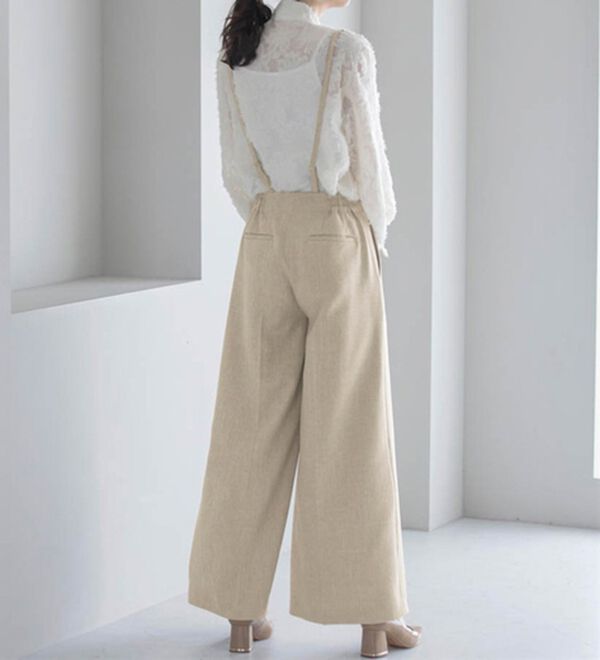 RANAN（ラナン）の「洗える！カセットスーツ　シリーズ（テーパードパンツ）」｜詳細画像