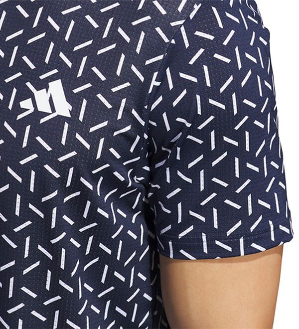 「＜ａｄｉｄａｓ＞ゴルフ　ＣＬＩＭＡＣＯＯＬクライマクールレクタングル　プリントメッシュ半袖シャツ（メンズシャツ）」｜詳細画像