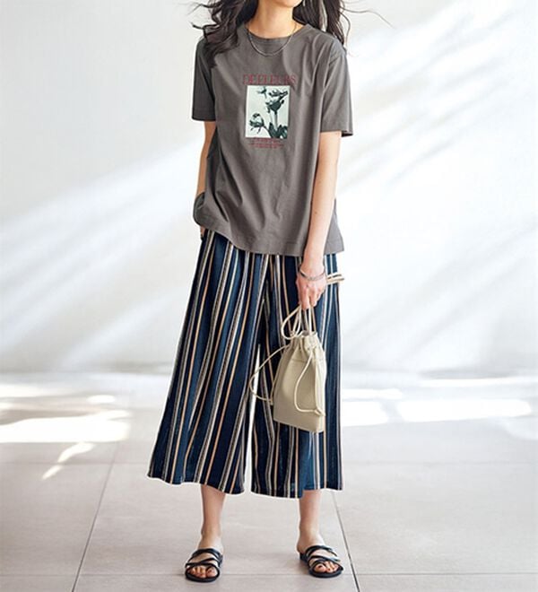 BELLUNA（ベルーナ）の「ヒンヤリ！綿１００％大人フォトプリントＴシャツ（Tシャツ）」｜詳細画像