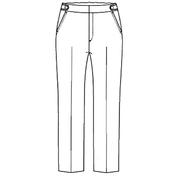 BELLUNA（ベルーナ）の「テンセル（ＴＭ）繊維混裏起毛ストレートパンツ（フルレングスパンツ）」｜詳細画像