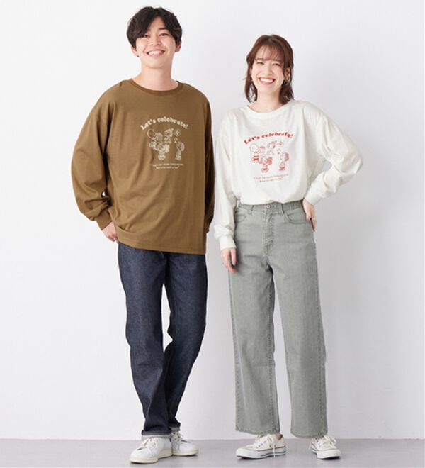 Viola e Viola（ヴィオラ エ ヴィオラ）の「【スペシャルコラボ】スヌーピーCelebrateTシャツ（Tシャツ）」｜詳細画像