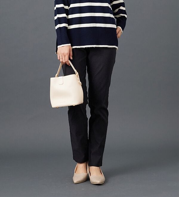 BELLUNA（ベルーナ）の「美脚ストレッチ裏起毛パンツ（フルレングスパンツ）」｜詳細画像