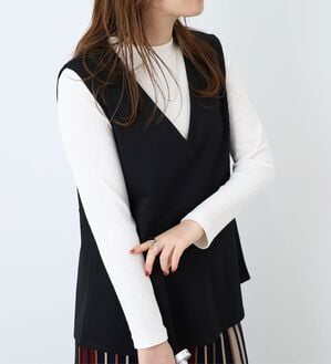 BELLUNA（ベルーナ）の「ペプラム切替ベストアンサンブル（アンサンブル）」｜詳細画像