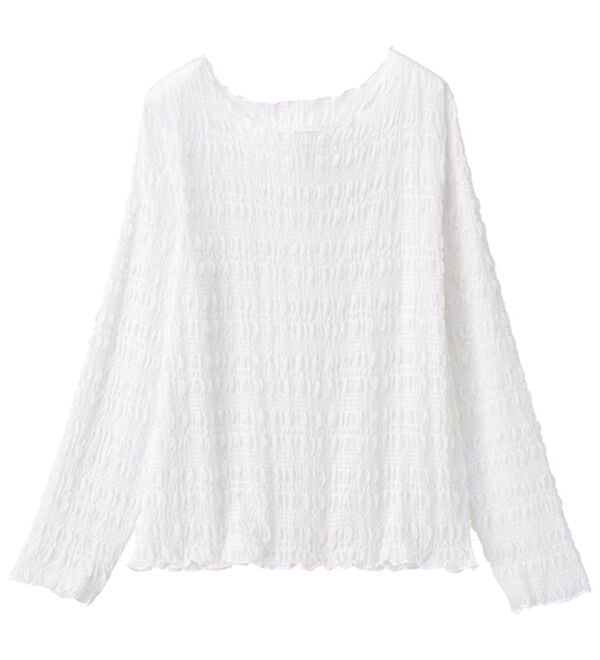 RANAN（ラナン）の「シャーリングプルオーバー（カットソー）」｜詳細画像