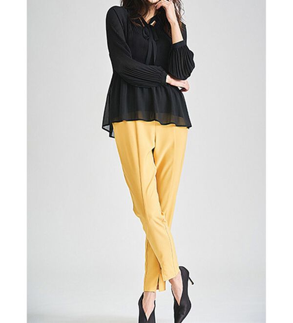 RANAN（ラナン）の「プリーツブラウス（ブラウス）」｜詳細画像