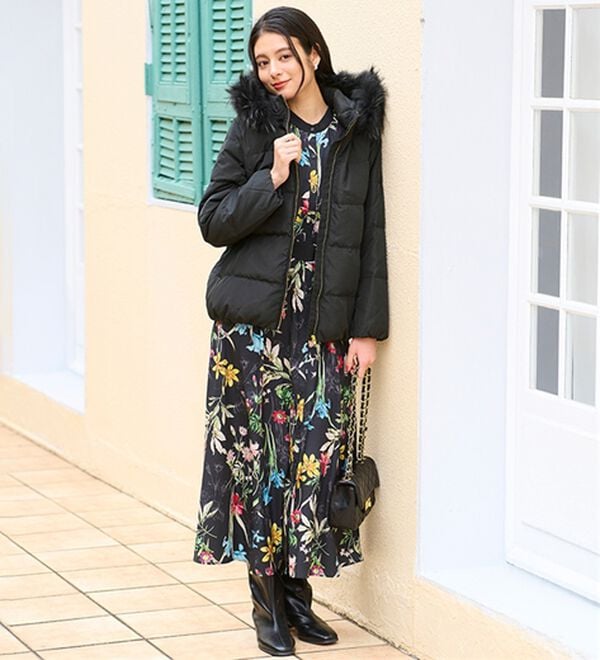 RANAN（ラナン）の「リアルファー付ダウンショートコート（ショートコート）」｜詳細画像