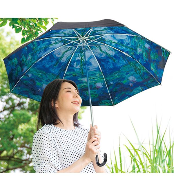 「世界の名画晴雨兼用ＵＶカットセレブ傘（レイングッズ）」｜詳細画像