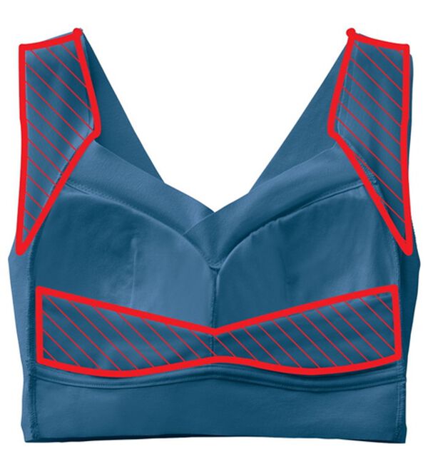 LAVIENNE（ラヴィエンヌ）の「【４色組】楽なママお外に出れる綿混ブラ（ノンワイヤーブラ）」｜詳細画像