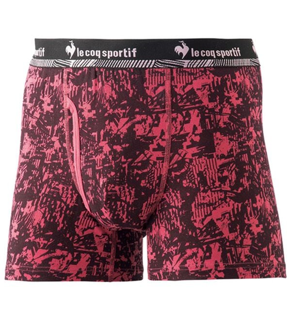 「【３枚組】＜ルコックスポルティフ＞綿混グラフィカルデザインボクサー（メンズボクサーパンツ）」｜詳細画像