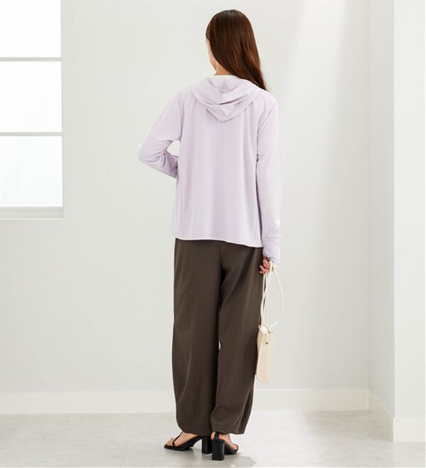 BELLUNA（ベルーナ）の「ヒンヤリ＆ＵＶ対策軽量パーカー（その他ジャケット）」｜詳細画像