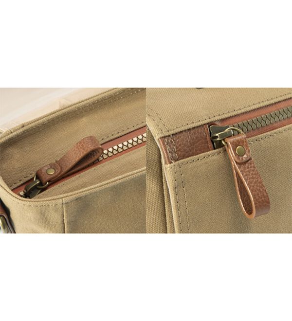 「大人に似合う国産帆布のこだわりショルダー（メンズショルダーバッグ）」｜詳細画像