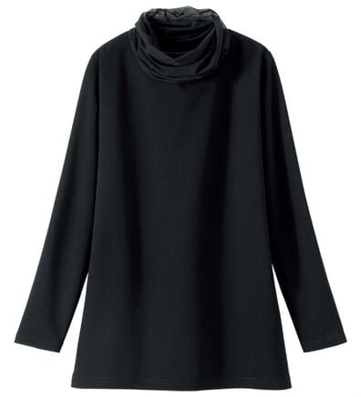 ルフラン（ルフラン）の「パッと華やか＊暖かネックプルオーバー（カットソー）」