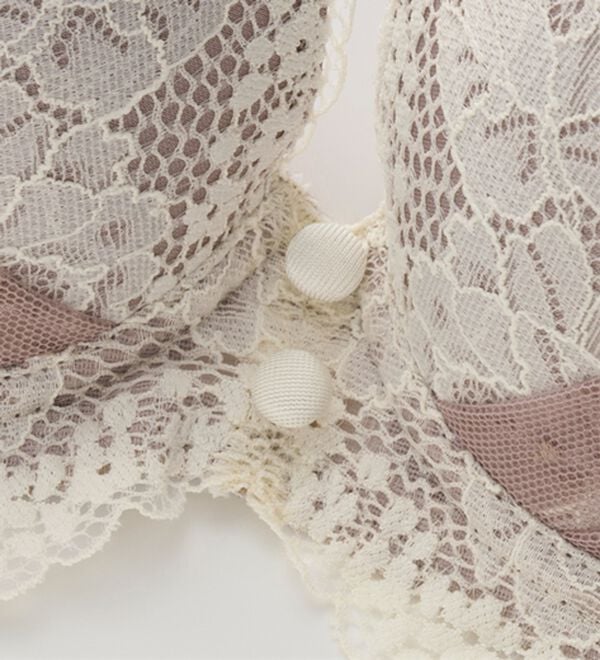 YU'NOW（ユナウ）の「まる胸メイクのちゅるんブラ＆ショーツ（ブラジャー＆ショーツセット）」｜詳細画像
