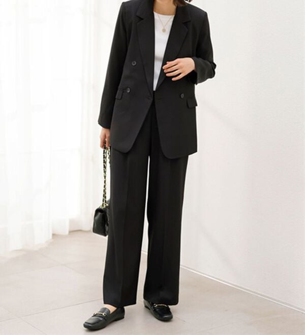 GeeRA（ジーラ）の「洗える！ストレッチカセットスーツ（その他ワンピース）」｜詳細画像