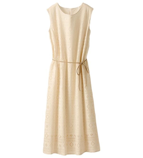 BELLUNA（ベルーナ）の「シアーカーデ付レースワンピースアンサンブル（その他ワンピース）」｜詳細画像