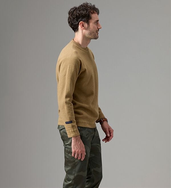 「＜コムルヴァン・オム＞大人の上品ニットＴシャツ（メンズカットソー）」｜詳細画像