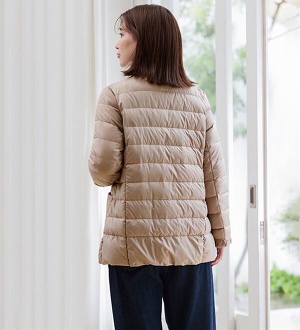 ルフラン（ルフラン）の「スタンド衿ダウンブルゾン（ブルゾン）」｜詳細画像