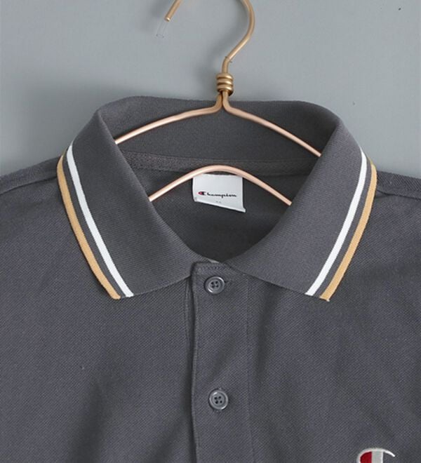 「＜チャンピオン＞鹿の子デザインポロシャツ（メンズポロシャツ）」｜詳細画像