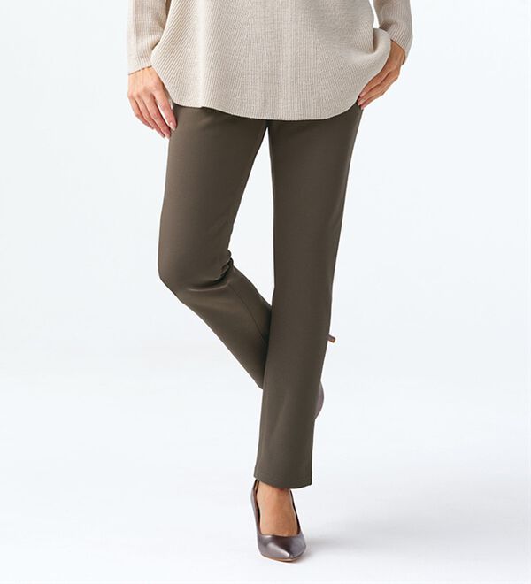 BELLUNA（ベルーナ）の「＜ジュエルウォーム＞スリムパンツ（フルレングスパンツ）」｜詳細画像