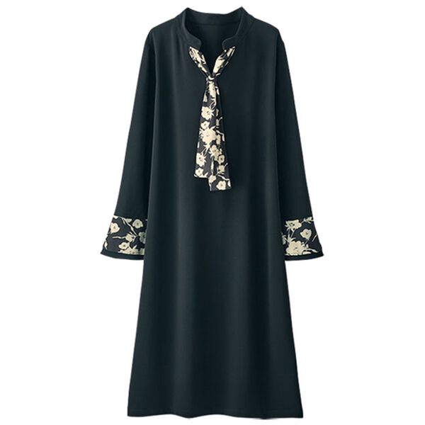 BELLUNA（ベルーナ）の「プリントボウタイチュニック（チュニック）」｜詳細画像