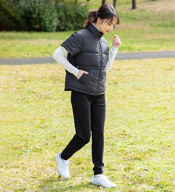 BELLUNA（ベルーナ）の「【三枝こころコラボ】裏起毛パンツ（フルレングスパンツ）」｜詳細画像