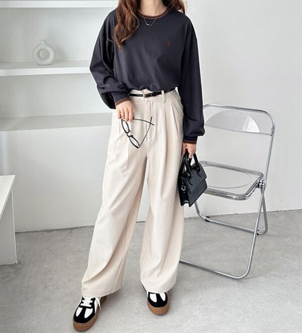GeeRA（ジーラ）の「【Ｕ．Ｓ．　ＰＯＬＯ　ＡＳＳＮ．】配色ラインロンＴ（カットソー）」｜詳細画像
