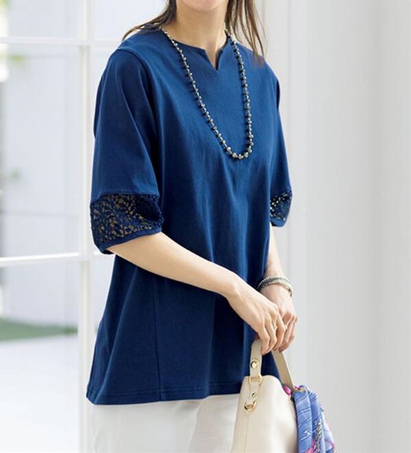 ルフラン（ルフラン）の「【ｋｉｒａｍｅｋ】コットン１００％プルオーバー（カットソー）」｜詳細画像