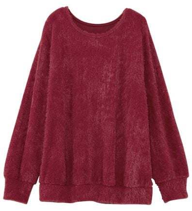 alotta（アロッタ）の「【見た目はニット、着心地はカットソー】フェザーカットソーゆるトップス（カットソー）」
