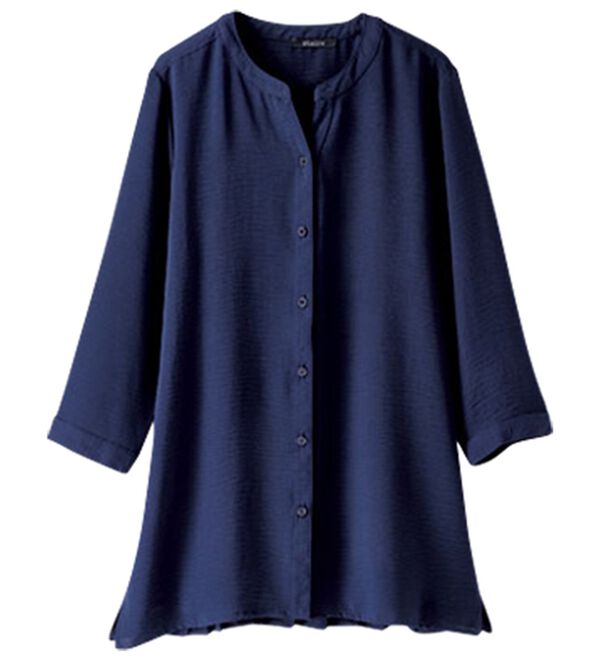 BELLUNA（ベルーナ）の「【新色追加】機能付！バックプリーツチュニック（チュニック）」｜詳細画像