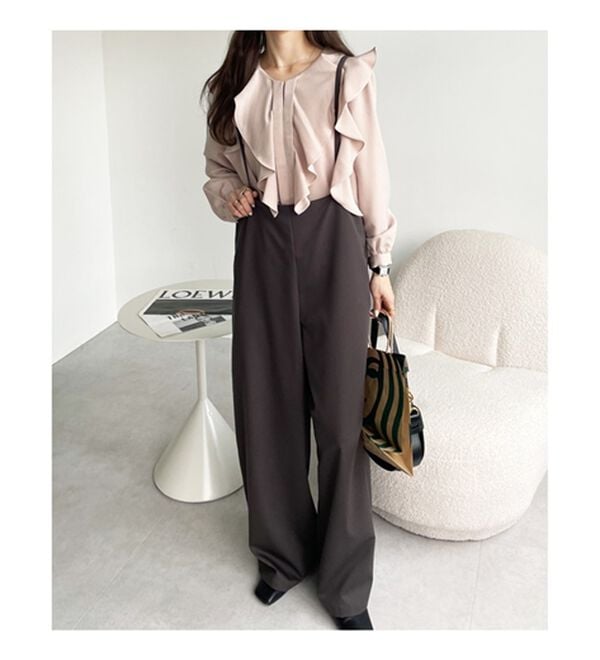 GeeRA（ジーラ）の「サロペットワイドパンツ（オールインワン）」｜詳細画像