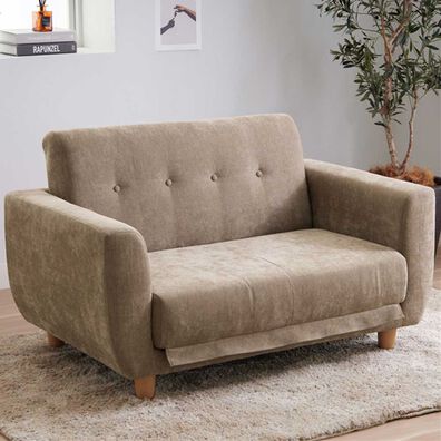 iellio（イエリオ）の「脚付３ｗａｙソファベッドＯｌｉｎ（ソファ）」