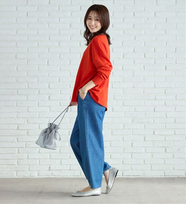 BELLUNA（ベルーナ）の「ゆったりニットプルオーバー（ニット・セーター）」｜詳細画像